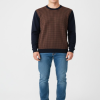 Knitted Men Pullover - Thumbnail Image 1