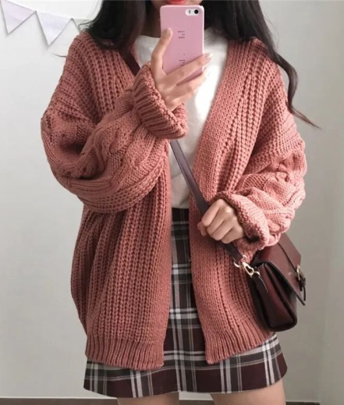 The Heritage Chunky Oversized Cardigan